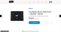 Desktop Screenshot of mobilestore.co.za